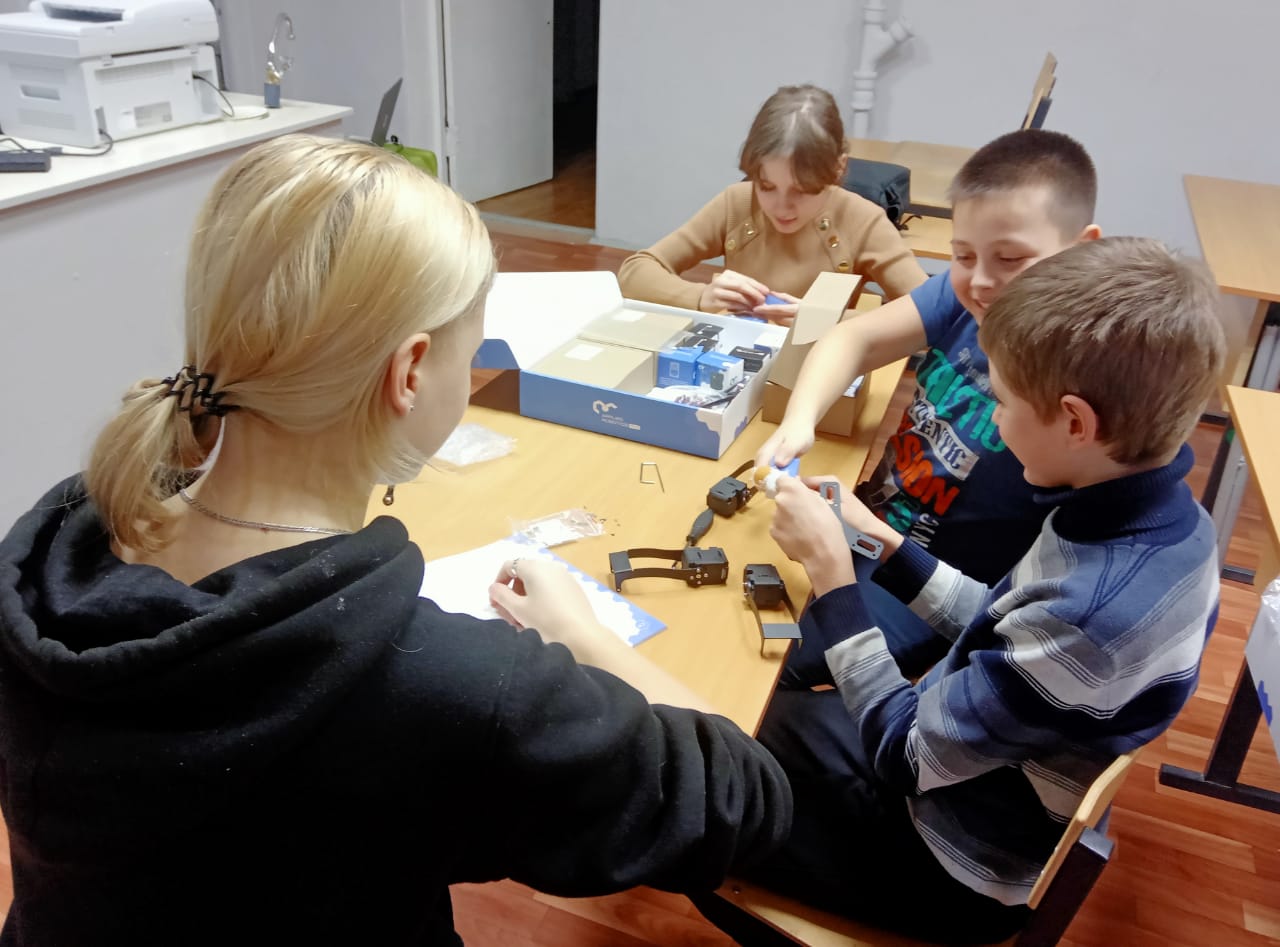 Занятие в лаборатории